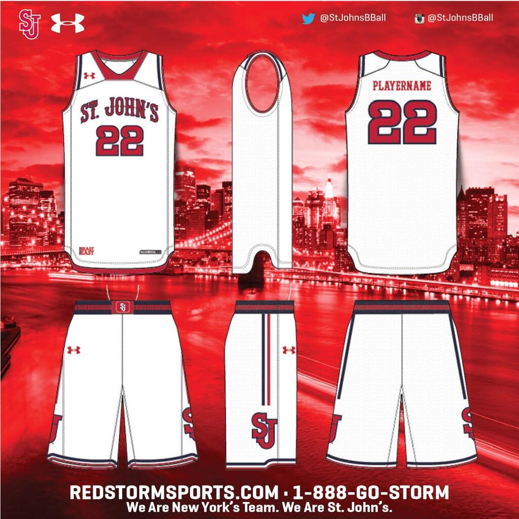 st john's basketball jersey