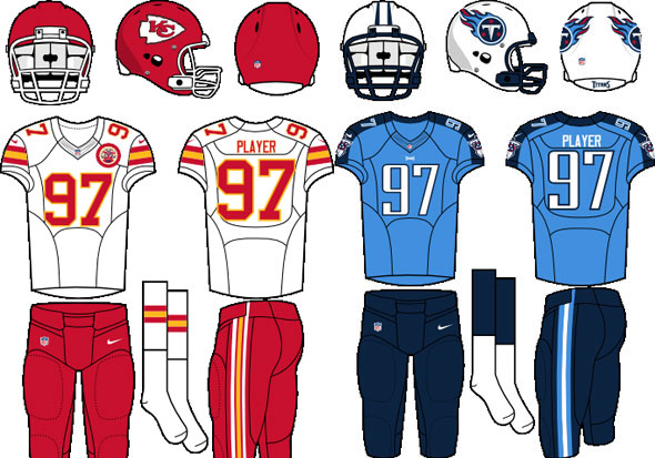 Week 5 NFL Uniform Matchups – SportsLogos.Net News