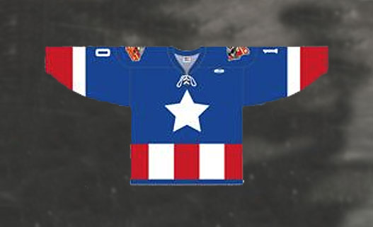 Cincinnati Cyclones Super Hero Jersey 2013-14