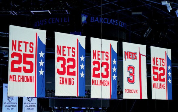 brooklyn nets retired jersey numbers