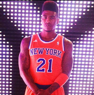 Here are the New York Knicks' new orange alternate uniforms (Photo)