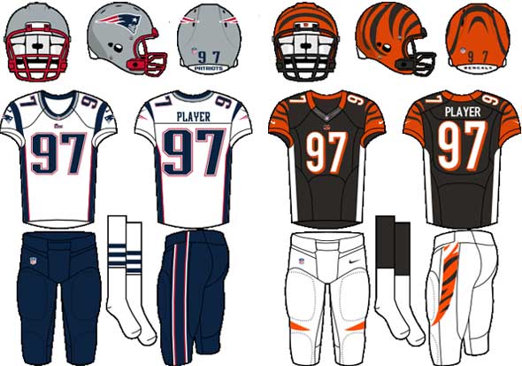 Week 6 NFL Uniform Matchups – SportsLogos.Net News