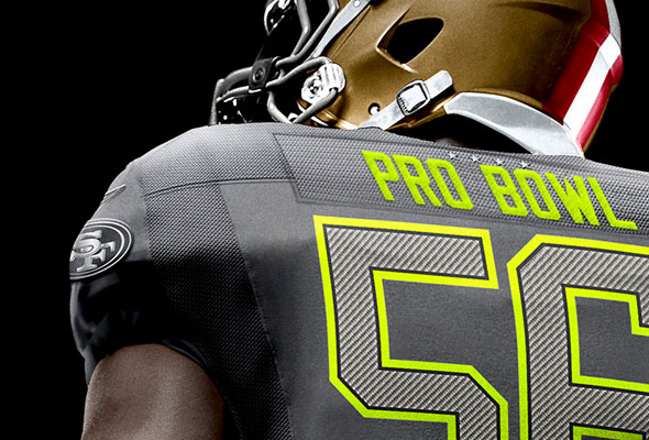 NFL goes black-and-gold for 2016 Pro Bowl uniforms – SportsLogos.Net News