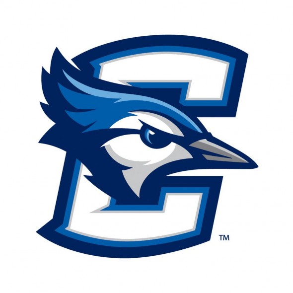 creighton new logo new basketball court design ncaa college big east blue jays c-logo