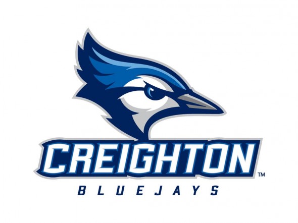 creighton new logo new basketball court design ncaa college big east blue jays