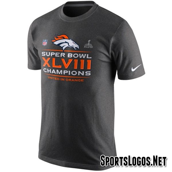 Denver Broncos Super Bowl XLVIII Champs T-Shirt – SportsLogos.Net News