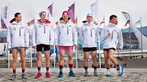 Rainbows, hypocrisy, curling pants: Wardrobe medalists at the Winter Olympics