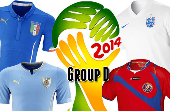 2014 World Cup Uniform Preview: Group D