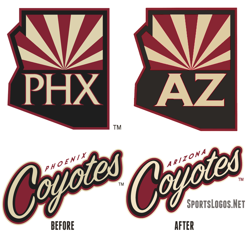 Arizona Coyotes Make New Name Official Today – SportsLogos.Net News