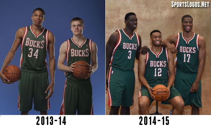 Milwaukee Bucks Announce Uniform Changes - SportsLogos.Net ...