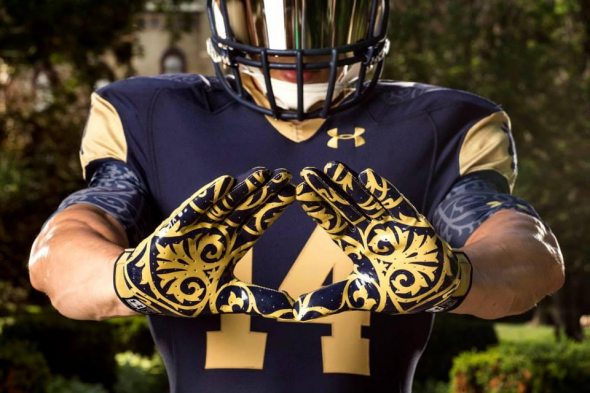 Notre Dame Unveils 2014 Shamrock Series Uniforms – SportsLogos.Net News