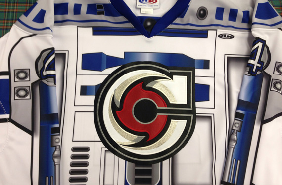 Cincinnati Cyclones start novelty jersey series with R2-D2