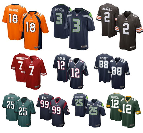 what is the most sold nfl jersey