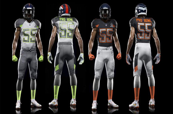 2015 Pro Bowl Uniforms Are Very Similar To 2014 Version