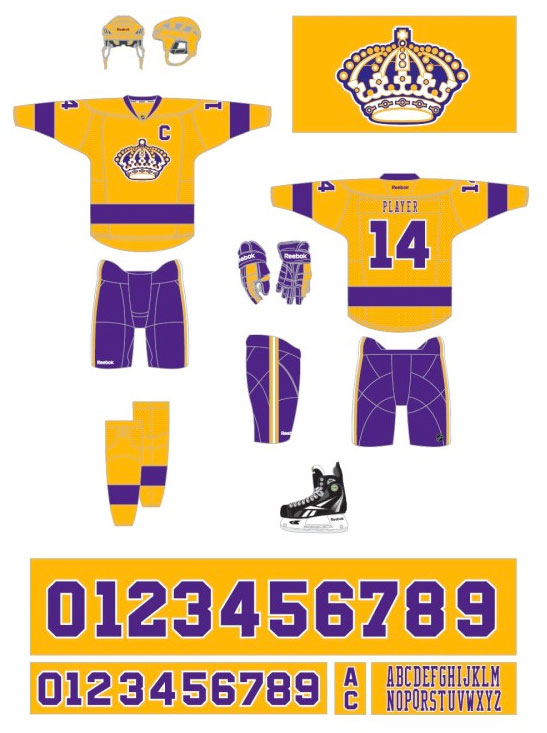 LA Kings Wearing Retro Yellows Tonight News