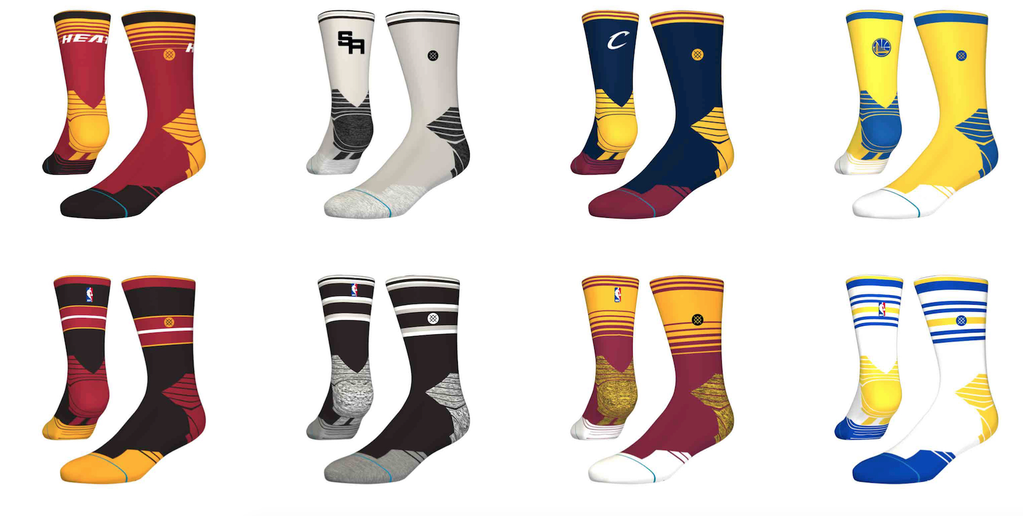 Stance will be the official sock of the NBA; Teams will wear socks in