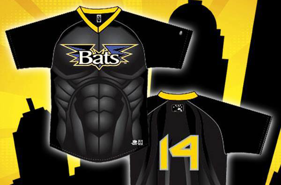 Bats host brand-appropriate (!) Superhero Night