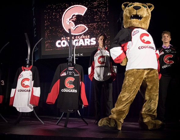 WHL Prince George Cougars Unveil New Logo