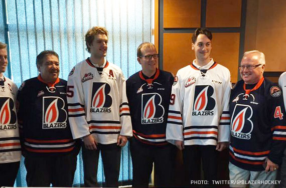 Kamloops Blazers Unveil New Uniform