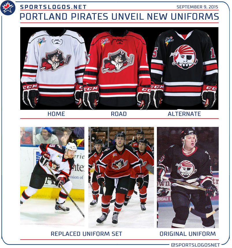 Portland Pirates Unveil New Uniforms News