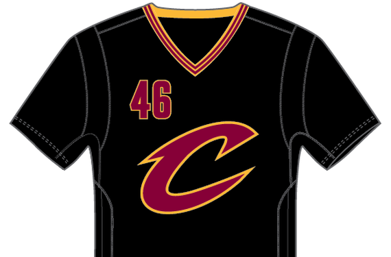 cavs jersey with sleeves