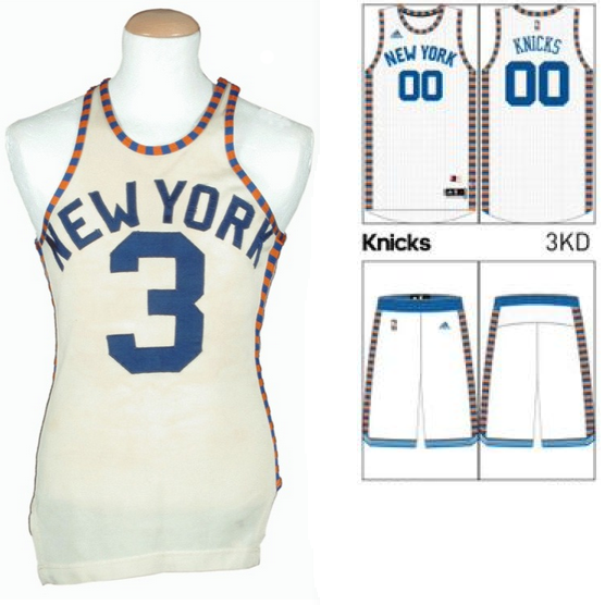 New York Knicks will wear throwbacks from the 1950s this season