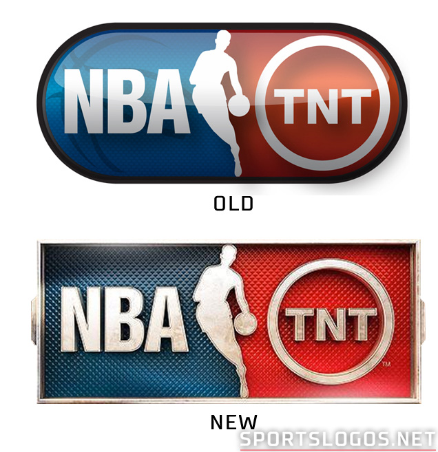 Nba On Tnt Logo Gets Metallic Makeover Sportslogos News