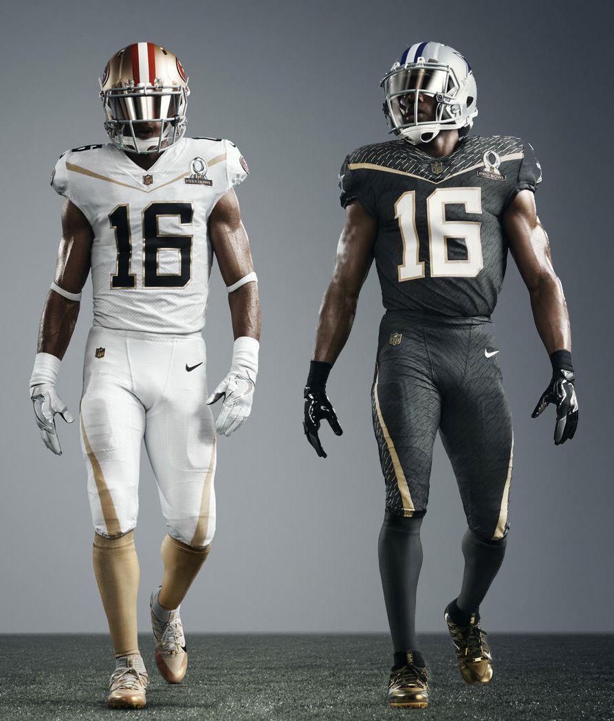 Nike Explains 2016 NFL Pro Bowl Uniforms. Lighter, Faster