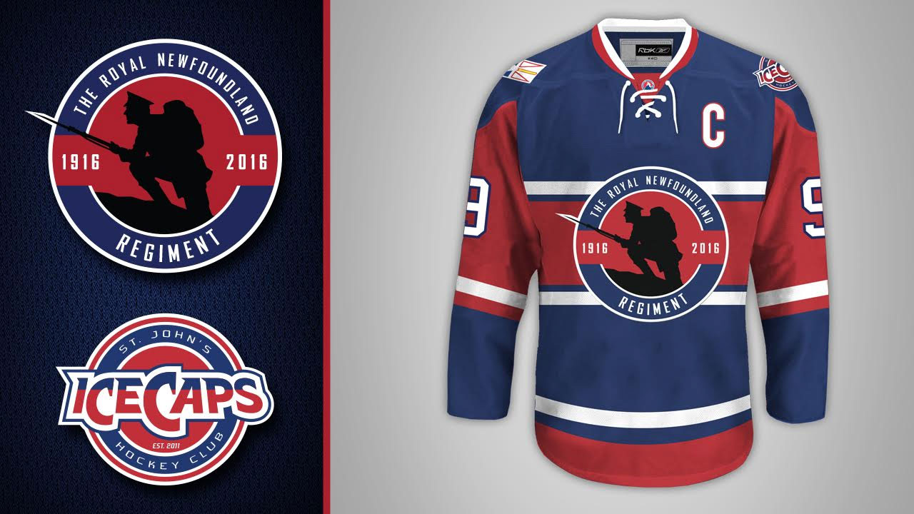 New IceCaps Jersey Pays Respects to Newfoundland History SportsLogos