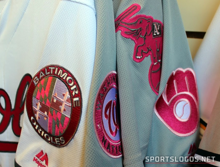 Think Pink! Baseball Players Wearing Pink Caps, Socks for Mother’s Day