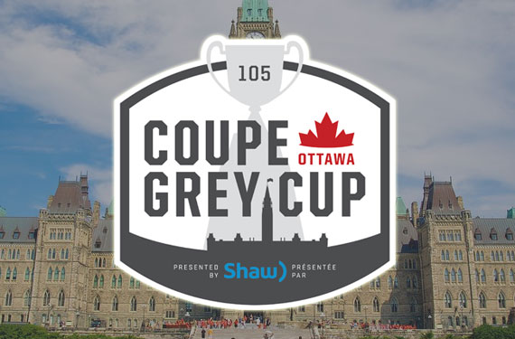 CFL Unveils Logo for Grey Cup 105, hosted by Ottawa in 2017