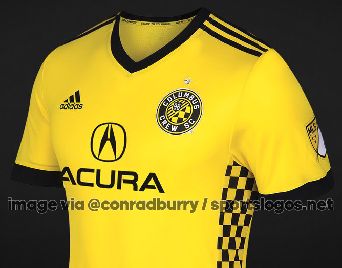 2017 Columbus Crew Home Kit And New Kit Sponsor Leaked – SportsLogos ...