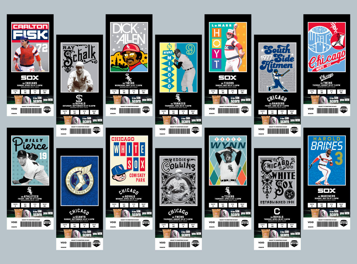 White Sox Embrace the Lost Art of Ticket Design News