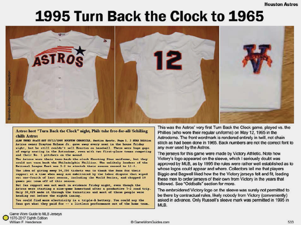 astros turn back the clock jersey
