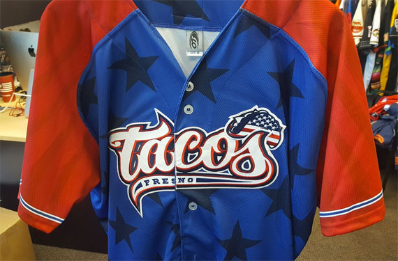 Fresno Grizzlies unveil Fourth of July Tacos jerseys