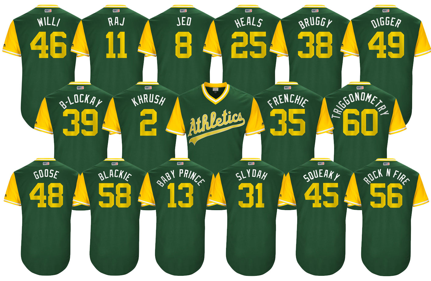 Gallery 600+ MLB Player Nickname Jerseys News