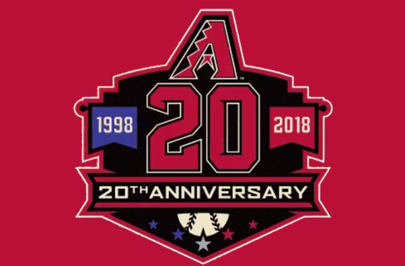 Arizona Diamondbacks unveil 20th anniversary logo