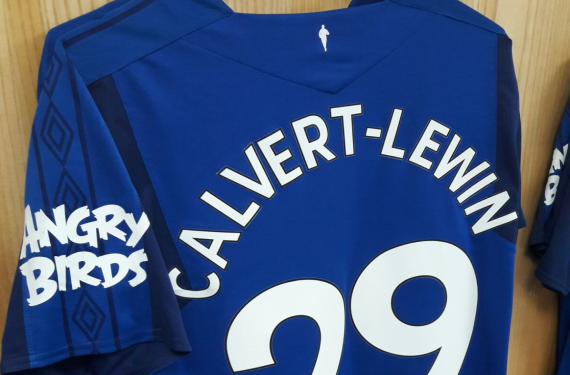 Everton FC link up with Angry Birds for sleeve sponsorship