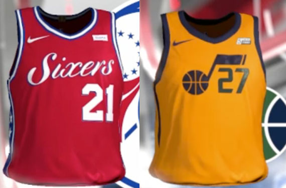 nba statement jerseys 2020