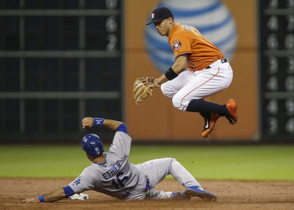 Astros vs Dodgers at Minute Maid Park in 2015 (Photo: © Troy Taormina-USA TODAY Sports)