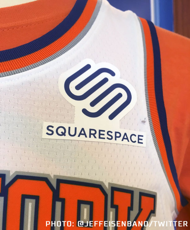 New York Knicks Add Advertiser Patch to Jersey