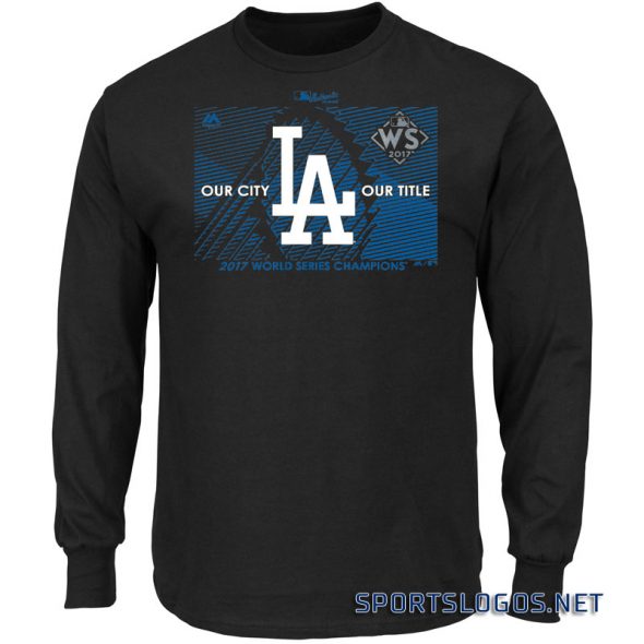 Los Angeles Dodgers Fanatics Branded 7-Time World Series Champions Banners  Long Sleeve T-Shirt - Royal