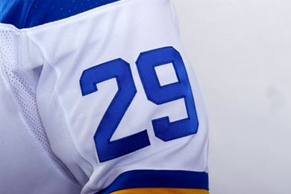 Steve Ott unveils Sabres' new third jersey and it's awful