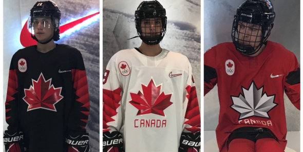 Team Canada 2018 Winter Olympic Hockey Jerseys