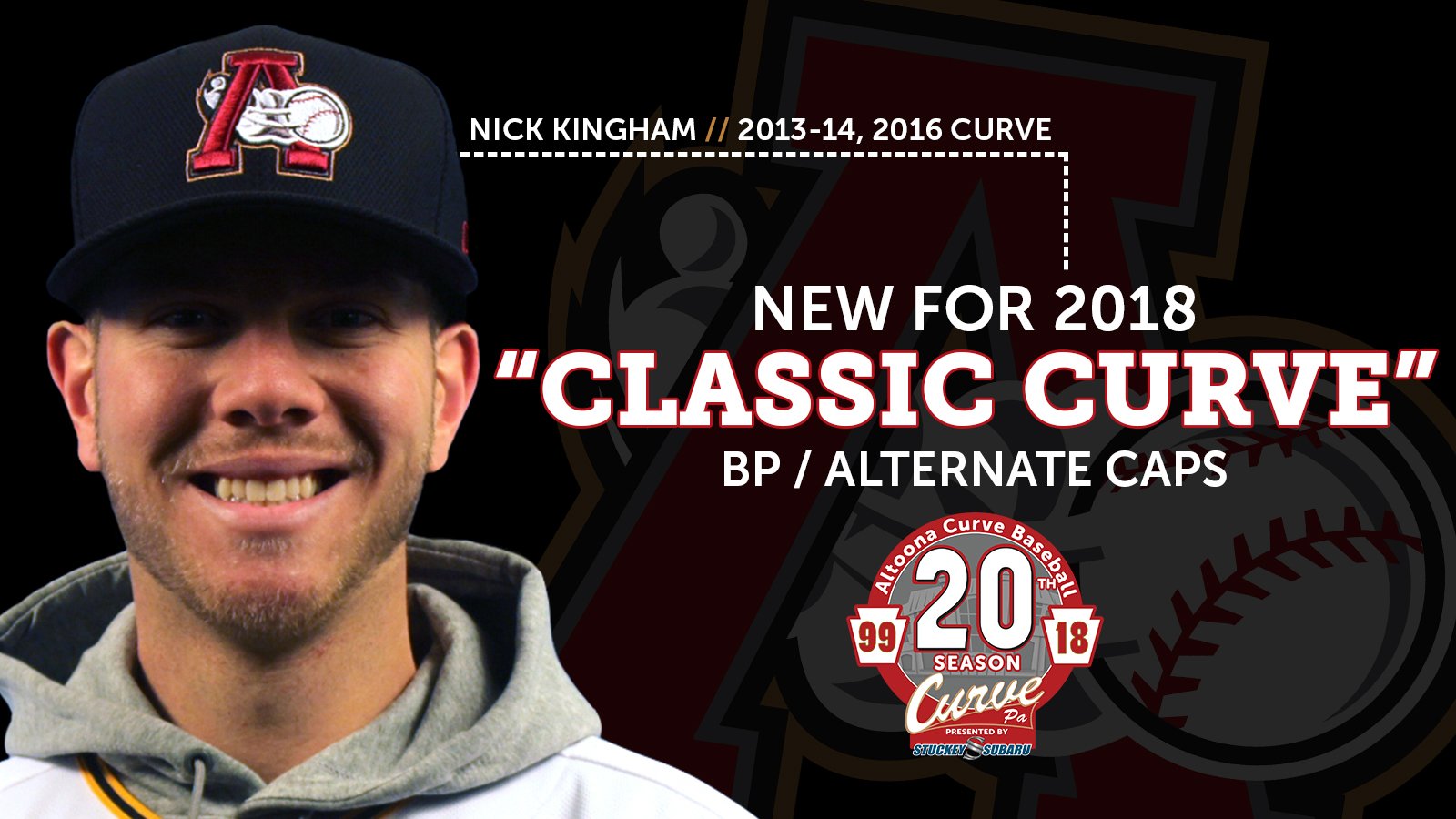 Altoona Curve introduce alternate caps for 20th season Chris Creamer