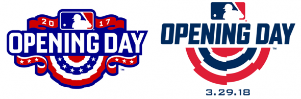 MLB 2018 Opening Day Logo Revealed  Chris Creamer's SportsLogos.Net
