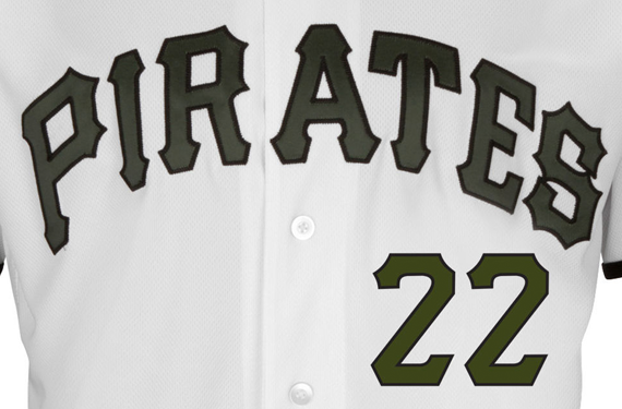 pittsburgh pirates camo jersey