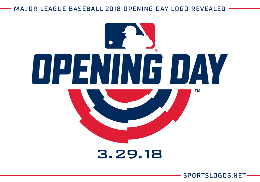 MLB 2018 Opening Day Logo Revealed