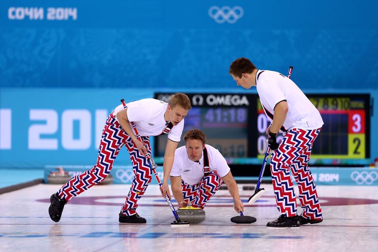 Norwegian curling pants are on the button again – SportsLogos.Net News