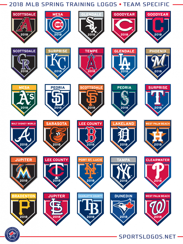 2018 Spring Training Logos: Teams And Leagues – News